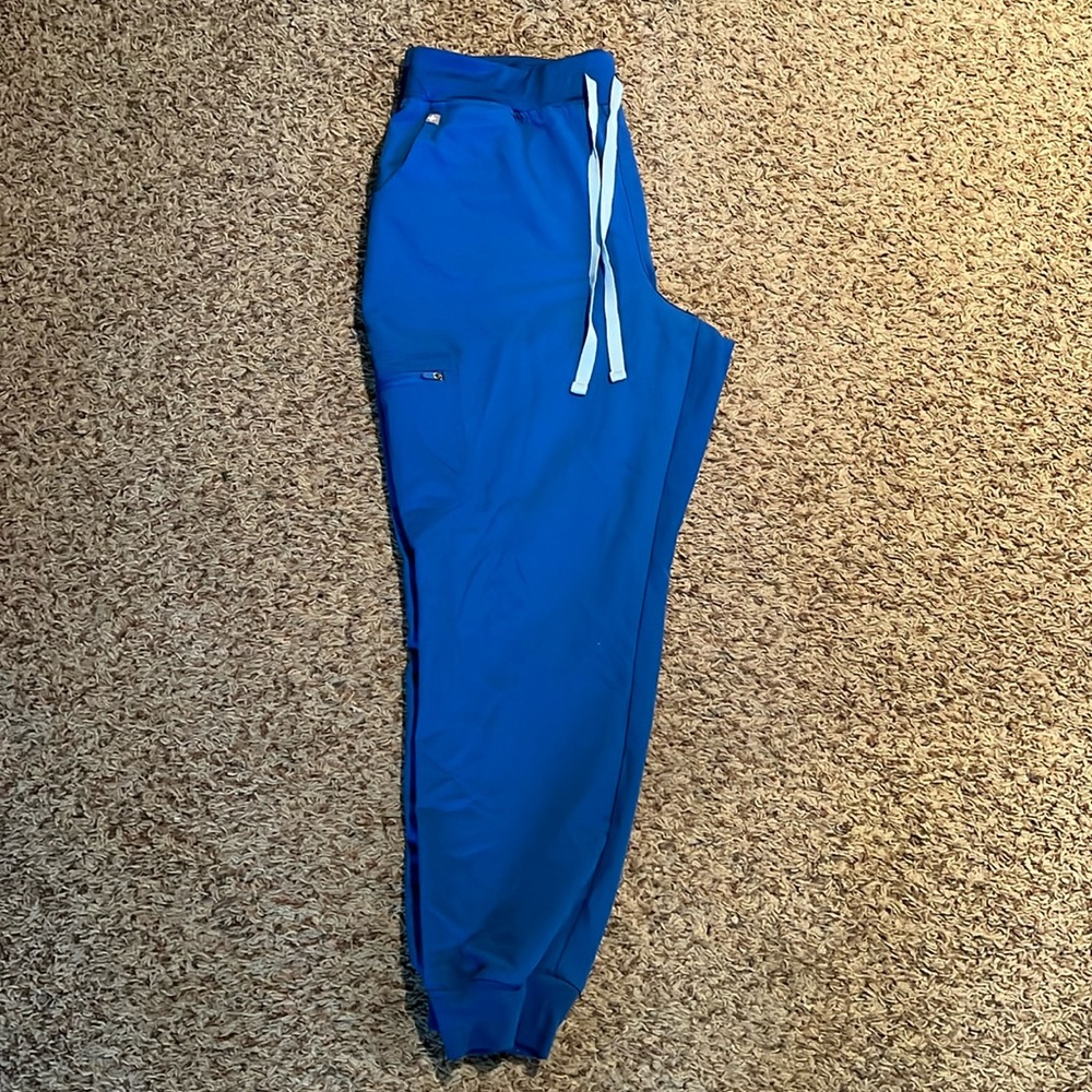 FIGS Scrub pants, Electric blue